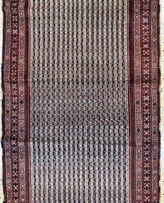26915903c - Antiker Khamseh, Persien, 19.Jhd, Wolle aufWolle, ca. 460 x 117 cm, gereinigt, EHZ: ...