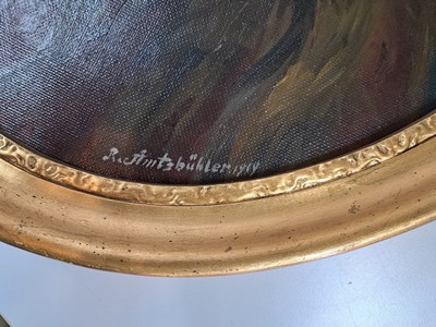 26916220b - Reinhard Amtsbühler, 1875, Lautenbach/Renchtal-1961 Karlsruhe, Porträt eines ...