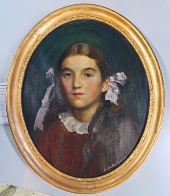 26916220k - Reinhard Amtsbühler, 1875, Lautenbach/Renchtal-1961 Karlsruhe, Porträt eines ...