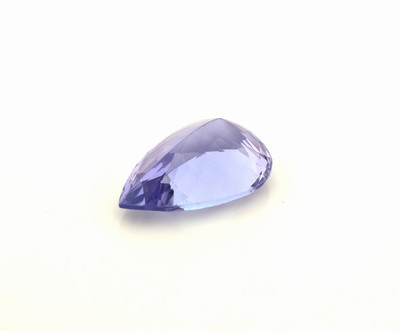 26916497c - Loser Tansanit, ca. 3.87 ct, facett. Tropfen Schätzpreis: 1400, - EUR