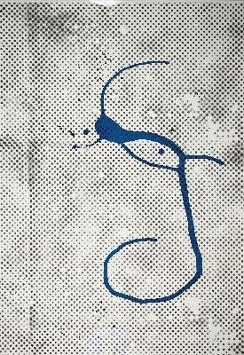 Sigmar Polke, 1941 Oels-2010 Köln, Ohne Titel (Griffelkunst 1988), Farbserigraphie, handsign., verso num. 250 B5 der griffelkunst Hamburg, ca. ...