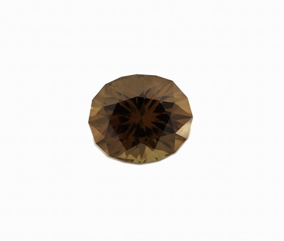 Image 26916585 - Loser ovalfacett. Zirkon, 18.40 ct, im Scherenschliff, orange/braun Schätzpreis: ...