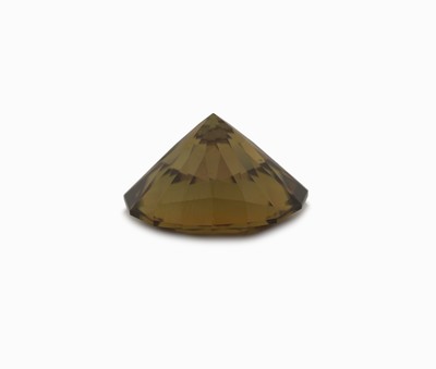 26916585b - Loser ovalfacett. Zirkon, 18.40 ct, im Scherenschliff, orange/braun Schätzpreis: ...