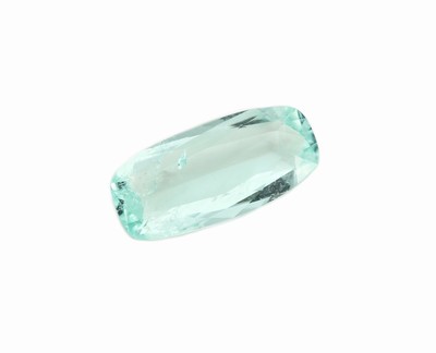 26916823a - Loser Paraiba Turmalin, 1.50 ct, rechteckiger Kissenschliff, 11.72 x 5.49 x 2.88 mm, ...