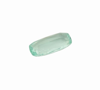26916823b - Loser Paraiba Turmalin, 1.50 ct, rechteckiger Kissenschliff, 11.72 x 5.49 x 2.88 mm, ...