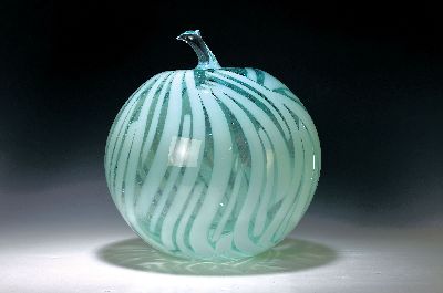 Image 26917181 - Große Glasskulptur "Big Apple", Willem Heesen, Leerdam, 2000, farbloses ...