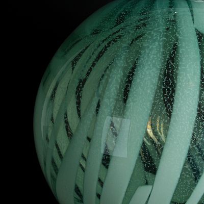 26917181c - Große Glasskulptur "Big Apple", Willem Heesen, Leerdam, 2000, farbloses ...