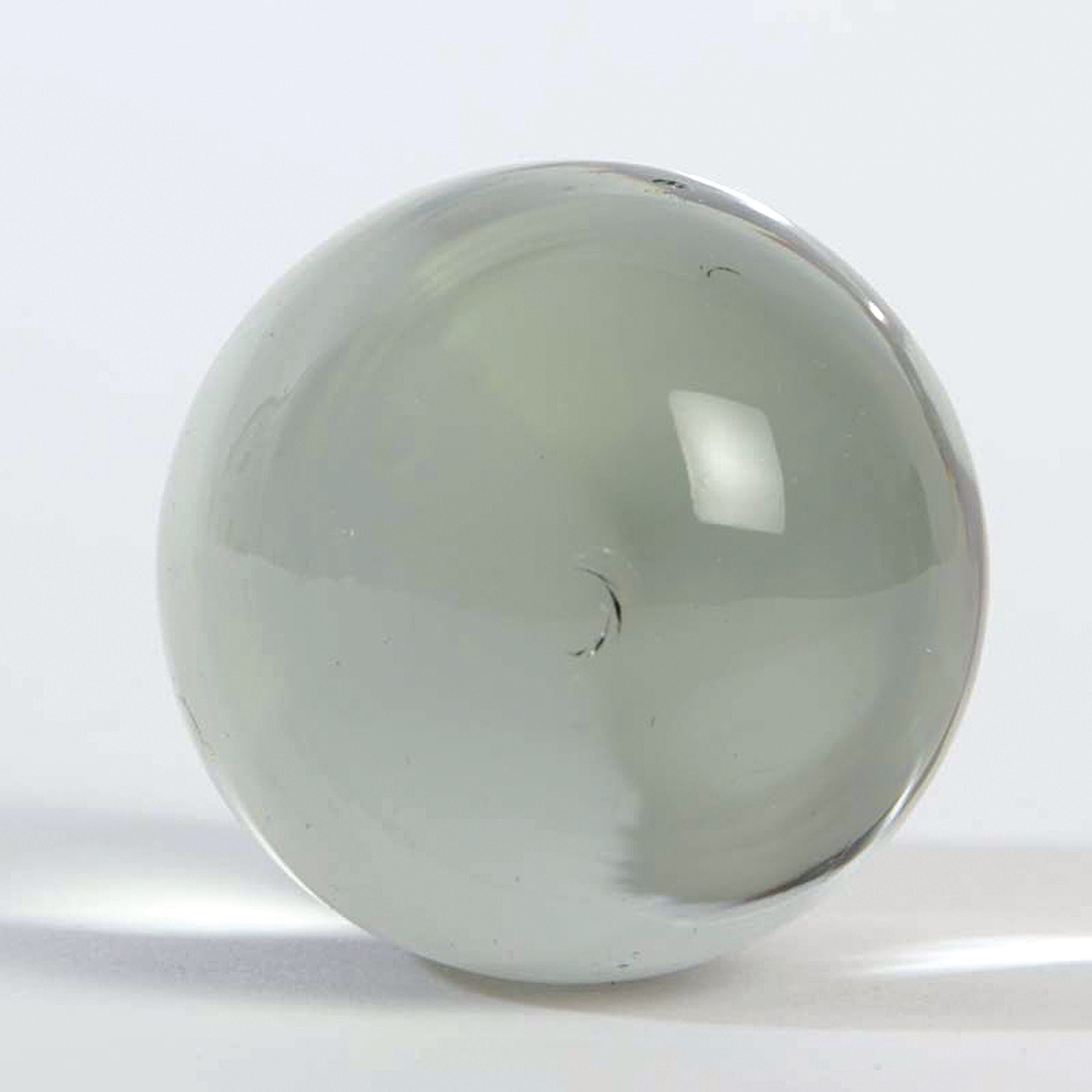 Detail m: 2 Glasskulpturen, Ermanno Nason für Cenedese und Seguso, Murano, unterschiedlich grün getöntes Glas, Mutter mit Kind von Ermanno Nason H. 26 cm; ...