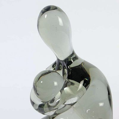 26917225h - 2 Glasskulpturen, Ermanno Nason für Cenedese und Seguso, Murano, unterschiedlich ...