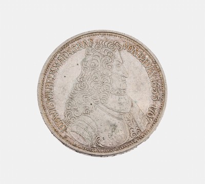 Image Silbermünze 5 Mark, Deutschland, 1955, Ludwig Wilhelm Markgraf von Baden