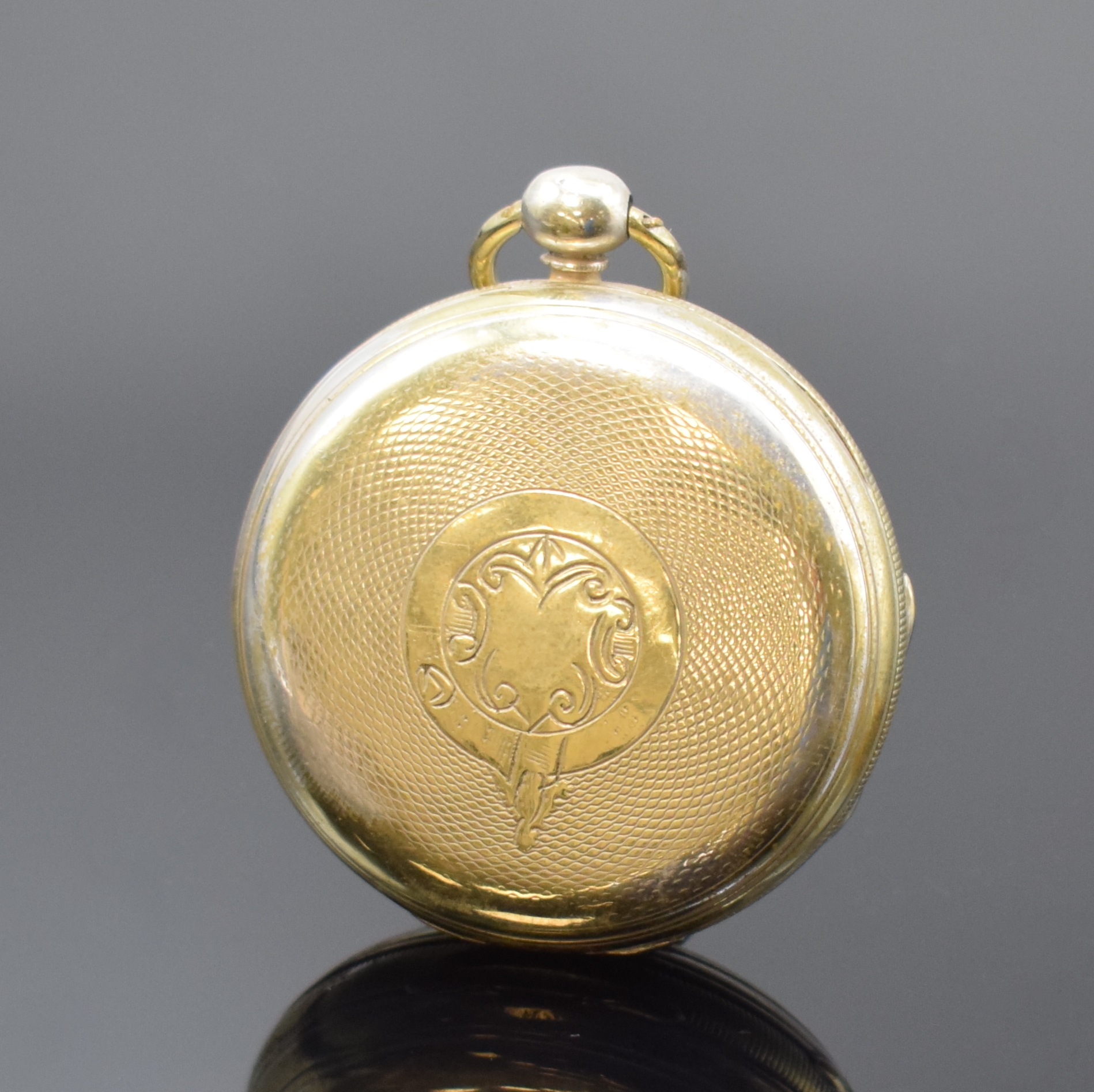 Detail e: GEORGE DOUGLAS englische Spindeltaschenuhr sowie eine weitere Spindeltaschenuhr in Silber, London lt. Hallmark 1850 und England um 1835, Geh. dell., ...