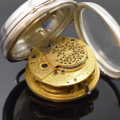 26917616c - GEORGE DOUGLAS englische Spindeltaschenuhr sowie eine weitere Spindeltaschenuhr in ...