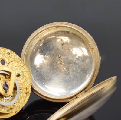 26917616g - GEORGE DOUGLAS englische Spindeltaschenuhr sowie eine weitere Spindeltaschenuhr in ...
