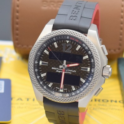 26917714a - BREITLING for Bentley Supersports auf 500 Stück limitierte Multifunktionsuhr mit ...