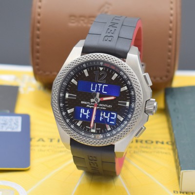 26917714b - BREITLING for Bentley Supersports auf 500 Stück limitierte Multifunktionsuhr mit ...