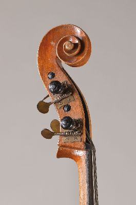 26918353a - Kontrabass, deutsch, ca. 100 Jahre alt, Fichte und Ahorn, mit zweitem Griffbrett ...