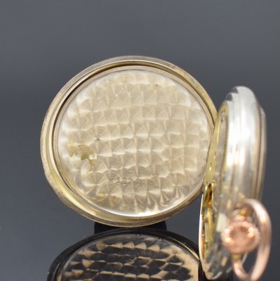 26918424d - OMEGA offene, nahezu neuwertige Herrentaschenuhr mit 24-Stundenanzeige in Silber, ...