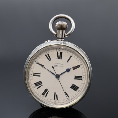 Image 26918603 - ULYSSE NARDIN Chronometre seltene B-Uhr mit Zentralsekunde nach Jacot in Silber, Schweiz ...