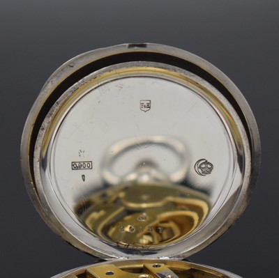 26918760d - VACHERON & CONSTANTIN Taschenuhrwerk im Alex. Hüning Silbergehäuse, ...