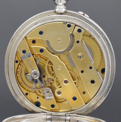 26918760e - VACHERON & CONSTANTIN Taschenuhrwerk im Alex. Hüning Silbergehäuse, ...