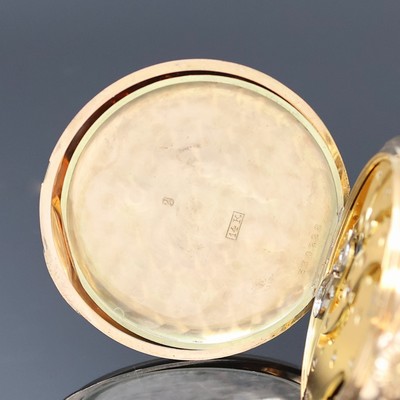 26918766f - ULYSSE NARDIN Herrensavonette in GG 585/000, Schweiz um 1920, glattes 3 Deckel Goldgeh., ...