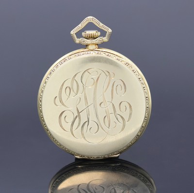 26918774a - GRUEN SemiThin Frackuhr in 14k Gold Metall- verstärkt, Schweiz um 1930, Handaufzug, ...