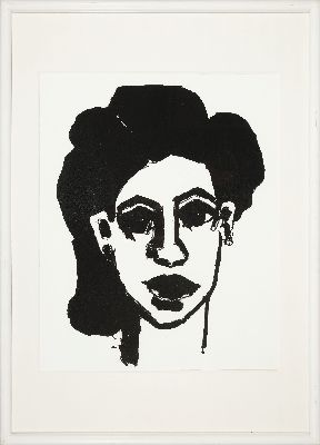 26918776k - Gernot Kissel, 1939 Worms-2008 Römerberg, Sonja, Lithographie, ca. 46x33cm, PP, ...