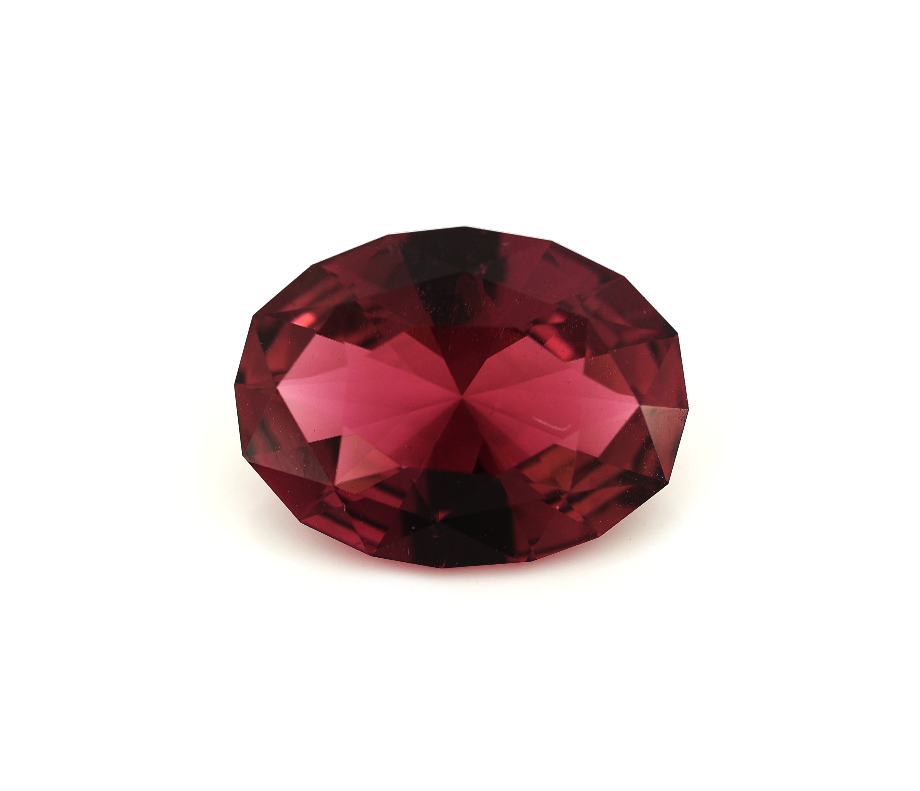Loser Turmalin, ca. 4.89 ct, ovalfacett.