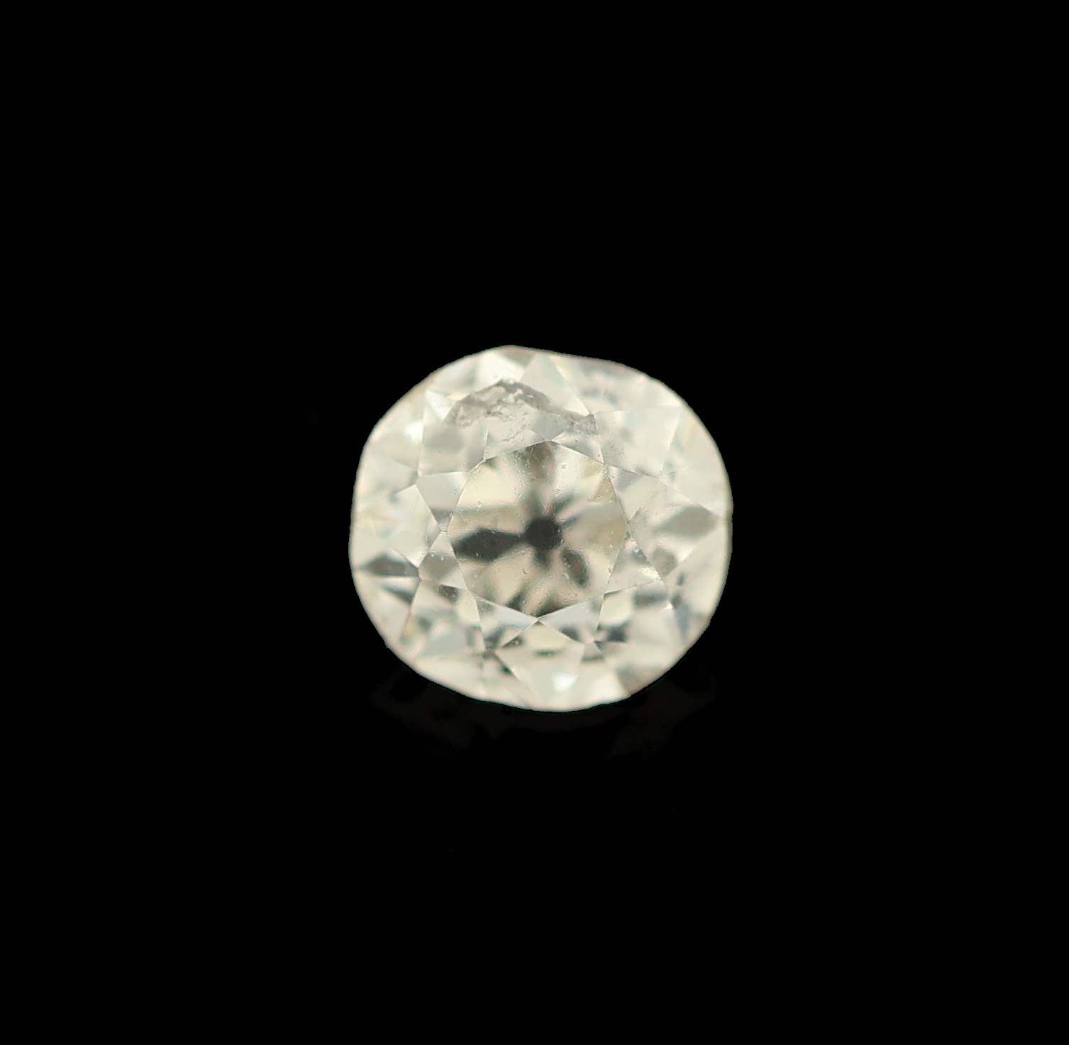 Detail a: Loser Altschliffdiamant, ca. 0.32 ct