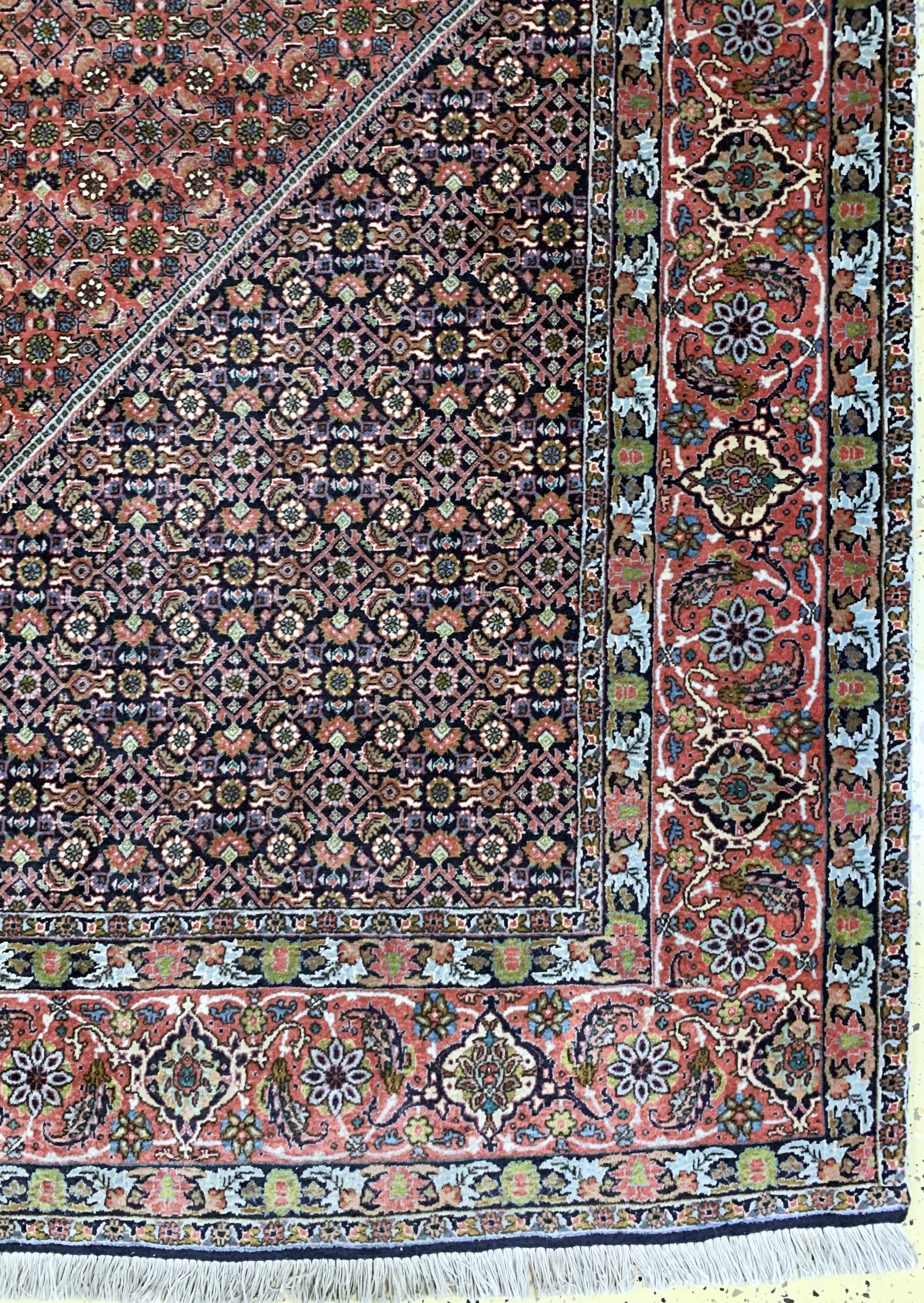 Detail a: Bidjar Kork fein, Persien, Ende 20.Jhd, Korkwolle auf Baumwolle, ca. 350 x 258 cm, EHZ: 2