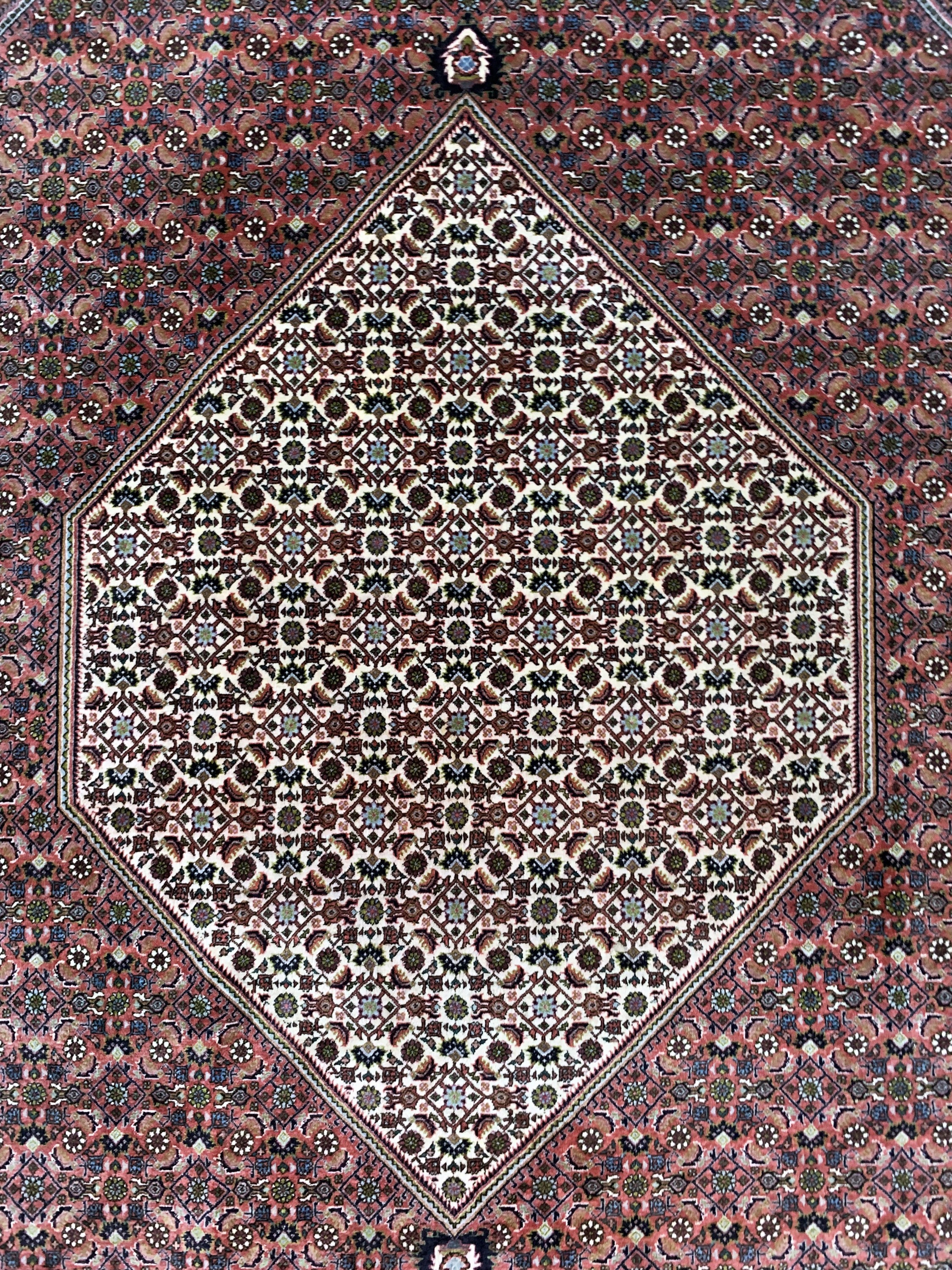Detail c: Bidjar Kork fein, Persien, Ende 20.Jhd, Korkwolle auf Baumwolle, ca. 350 x 258 cm, EHZ: 2