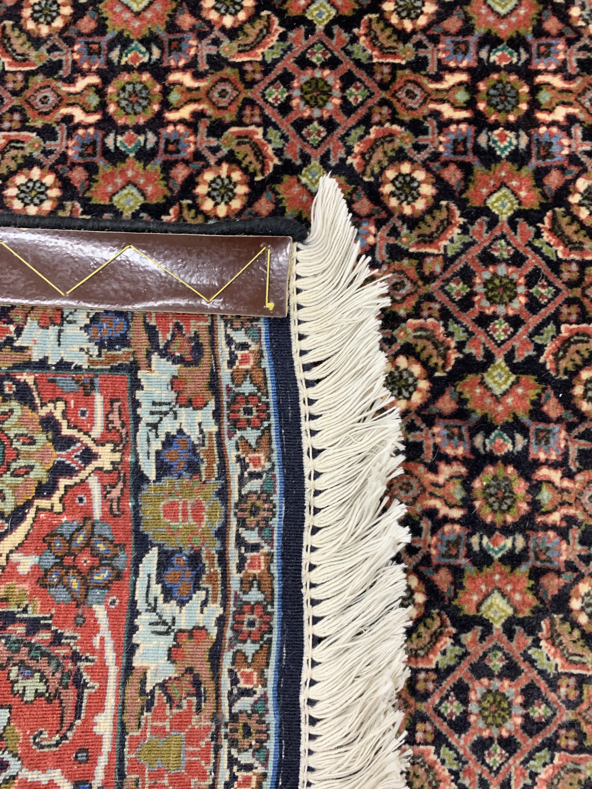 Detail g: Bidjar Kork fein, Persien, Ende 20.Jhd, Korkwolle auf Baumwolle, ca. 350 x 258 cm, EHZ: 2