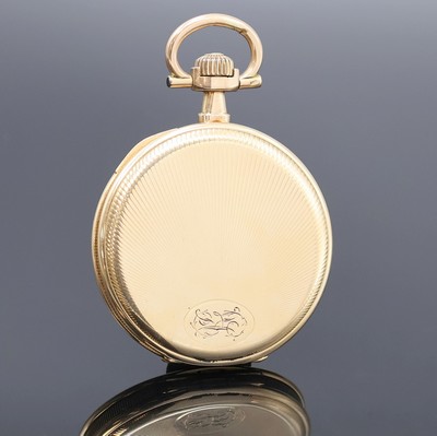 26918810c - MERMOD FRERES Herrensavonette in RoseG 585/000, Schweiz um 1935, 3-Deckel Goldgeh., ...