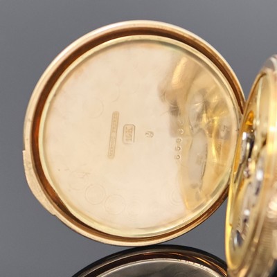 26918810e - MERMOD FRERES Herrensavonette in RoseG 585/000, Schweiz um 1935, 3-Deckel Goldgeh., ...