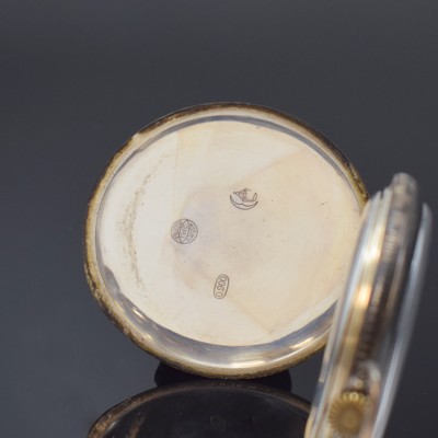 26918812b - IWC offene Herrentaschenuhr in 900er Silber, Schweiz um 1925, Tulasilber Geh. ...