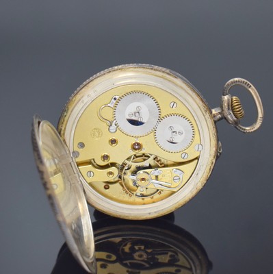 26918812e - IWC offene Herrentaschenuhr in 900er Silber, Schweiz um 1925, Tulasilber Geh. ...
