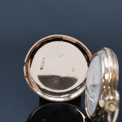 26918820a - UHRENFABRIK UNION Glashütte / UNION GLOCKE Herrensavonette in RG 585/000, ...