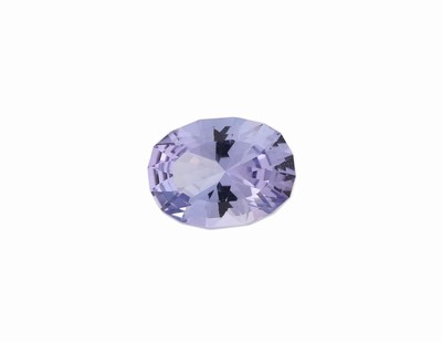 Image Loser Tansanit, ca. 1.07 ct, ovalfacett., ca. 7.7 x 5.6 x 3.8 mm Schätzpreis: 280, ...