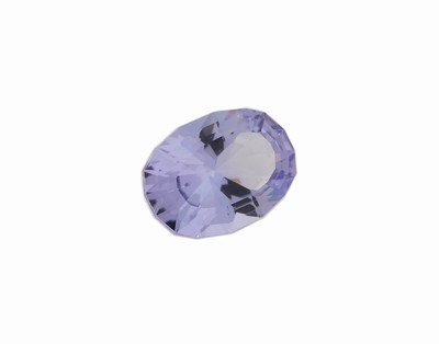 26918871a - Loser Tansanit, ca. 1.07 ct, ovalfacett., ca. 7.7 x 5.6 x 3.8 mm Schätzpreis: 280, ...