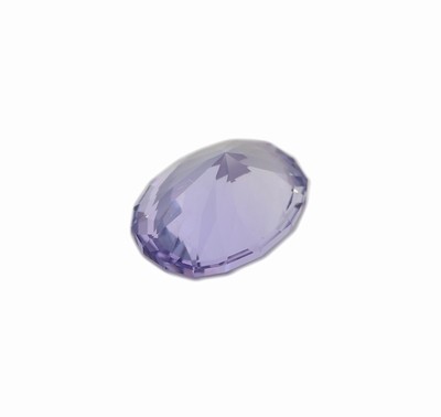 26918871b - Loser Tansanit, ca. 1.07 ct, ovalfacett., ca. 7.7 x 5.6 x 3.8 mm Schätzpreis: 280, ...