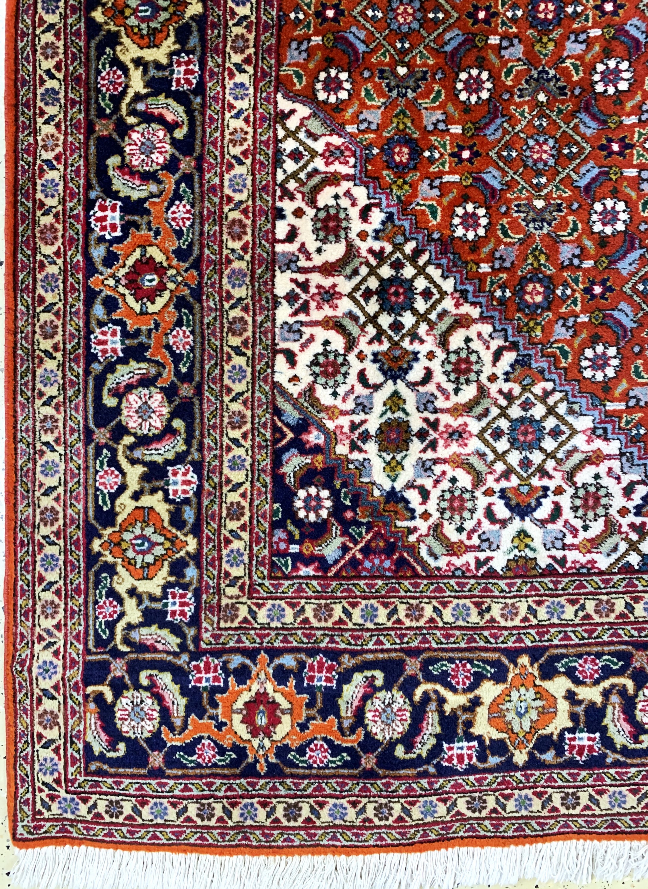 Detail b: Täbriz, Persien, Ende 20.Jhd, Wolle auf Baumwolle, ca. 290 x 208 cm, EHZ: 2
