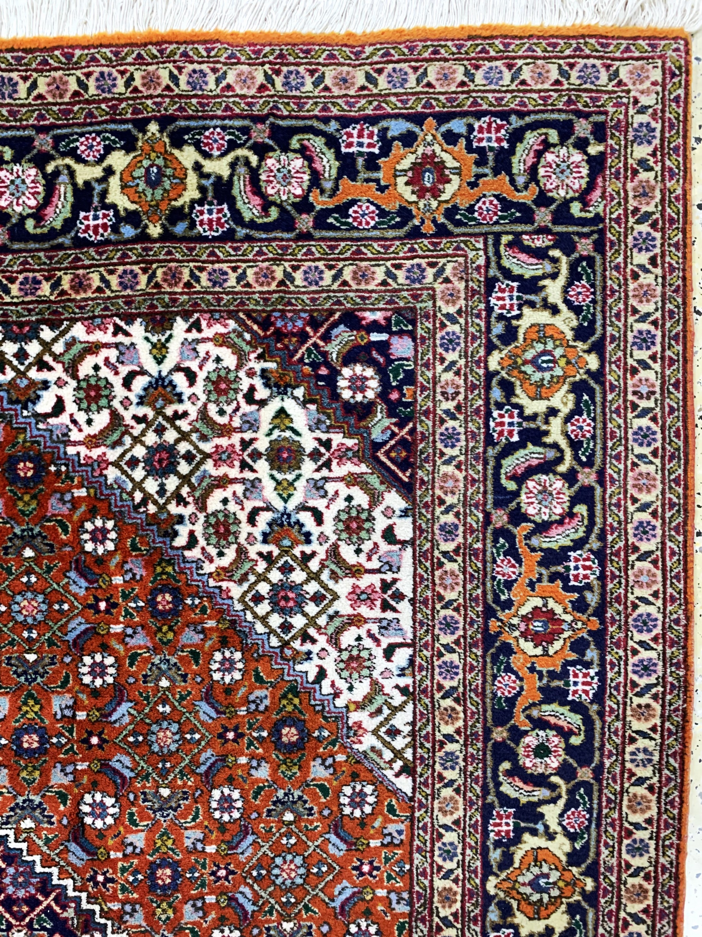 Detail e: Täbriz, Persien, Ende 20.Jhd, Wolle auf Baumwolle, ca. 290 x 208 cm, EHZ: 2