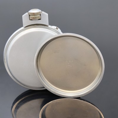 26918958b - HAMILTON B-Uhr der US-NAVY Modell 22, USA um 1942, matt verchr. Geh., Lünette u. Boden ...