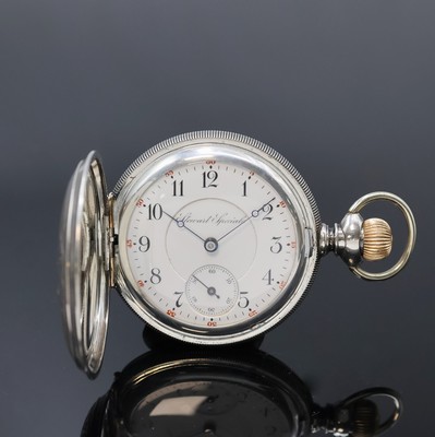 Image 26918959 - STEWART SPECIAL schwere amerikanische Herren- Savonette in Sterling Silber, USA um 1890, ...