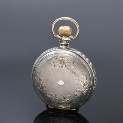 26918959c - STEWART SPECIAL schwere amerikanische Herren- Savonette in Sterling Silber, USA um 1890, ...