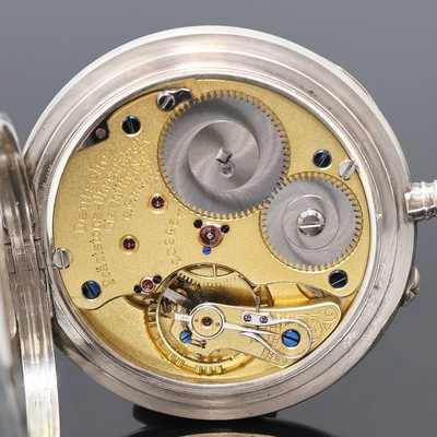 26918975d - DEUTSCHE PRÄZISIONSUHR ORIGINAL GLASHÜTTE offene Taschenuhr in Silber, Deutschland um ...