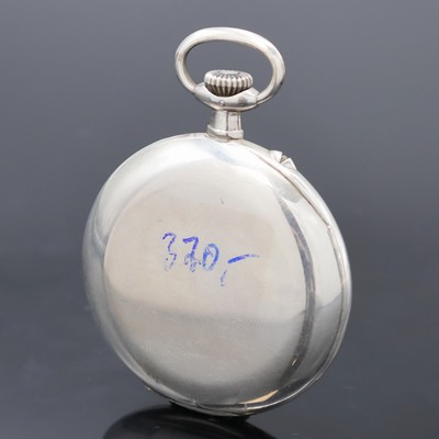 26918976a - A. LANGE & SÖHNE -DUF- offene Silbertaschenuhr, Deutschland um 1930, glattes Geh. m. ...