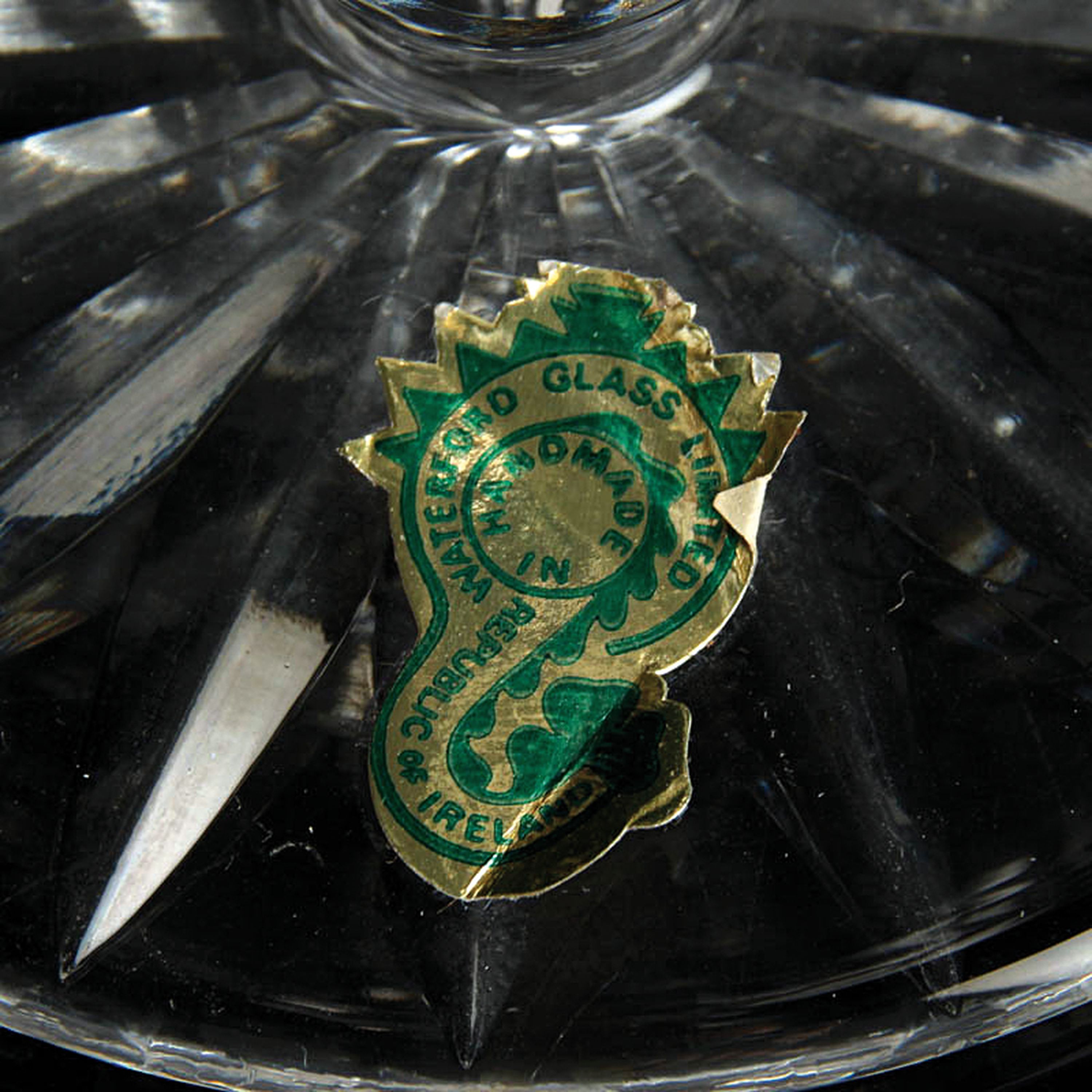 Detail h: Glasset Costa Lunga, Waterford Glass Limited, Irland, farbloses Glas, 6 Rotweingläser, 6 Champagnerschalen, H. 14/17 cm