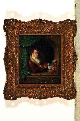 26919158k - Zuschreibung: Franz Ludwig Catel, 1778 Berlin -1856 Rom, Selbstbildnis des ...