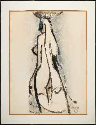 26919168k - Karl May, 1901-1976, deutsch-kanadischer Expressionist, Orientalin, verso auf Etikett so ...